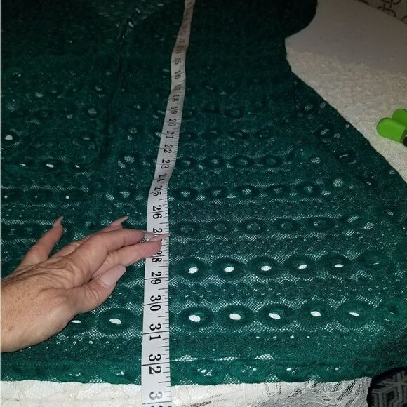 EISHOPEER Women's Bathing Suit Cover Ups 2023 taupe L NWT GREEN LACE - Picture 7 of 16